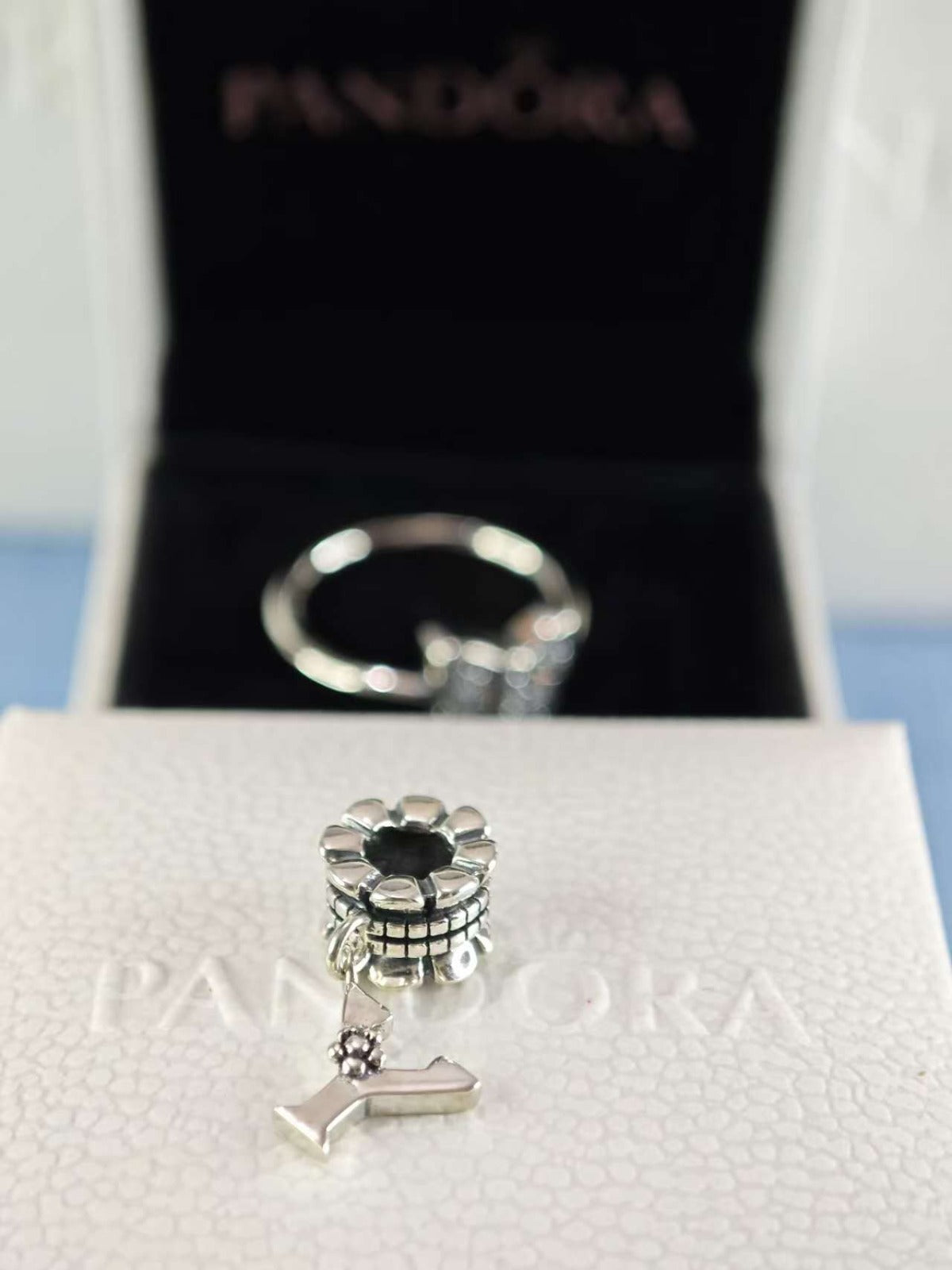 Letter Y Dangle Bead