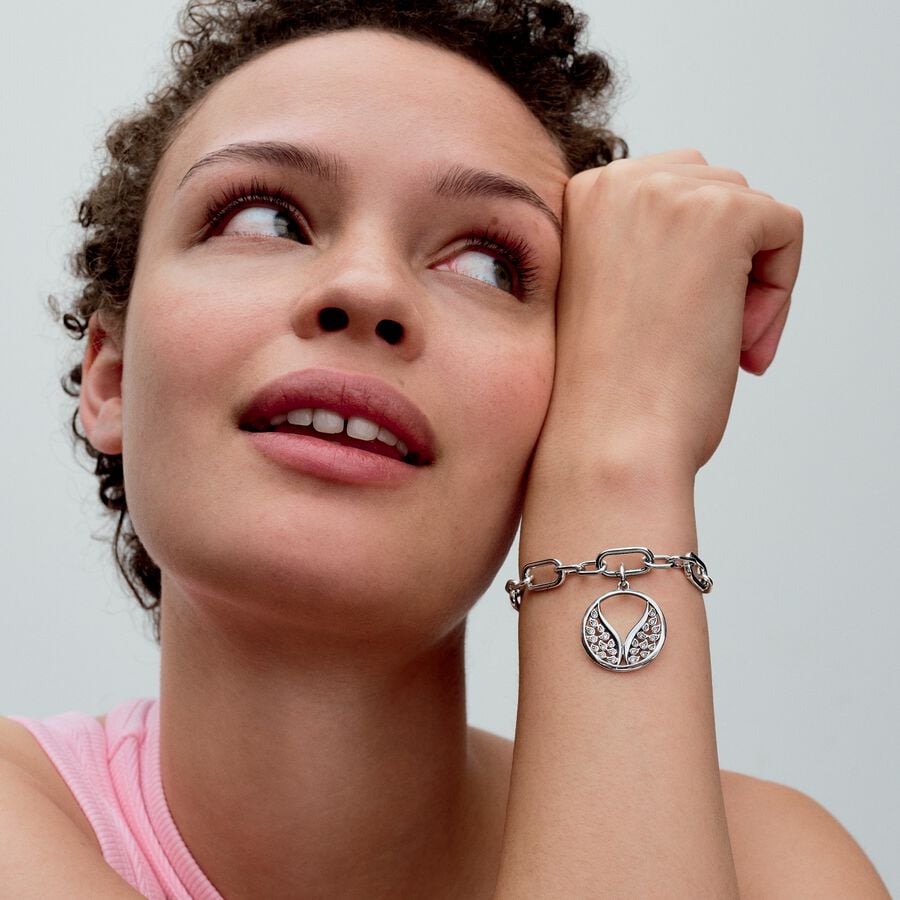 ME Wings Oversized Medallion Charm