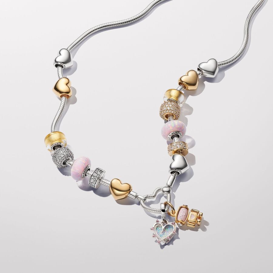Spinnable Face Robot Dangle Charm