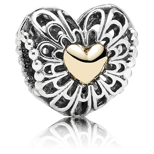 Limited Edition Vintage Heart Charm