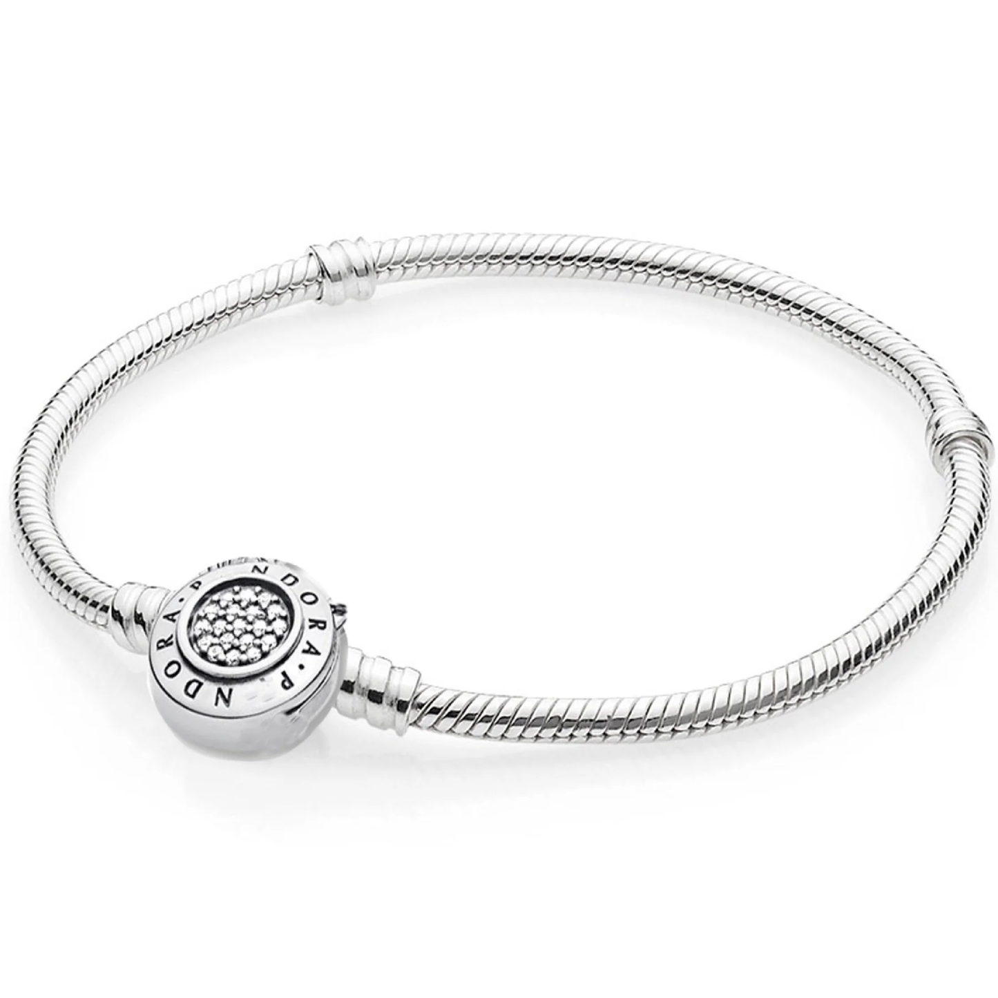 Sterling Silver Signature Bracelet with Clasp