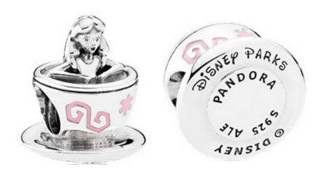 Disney Alice in Wonderland Tea Cup Charm