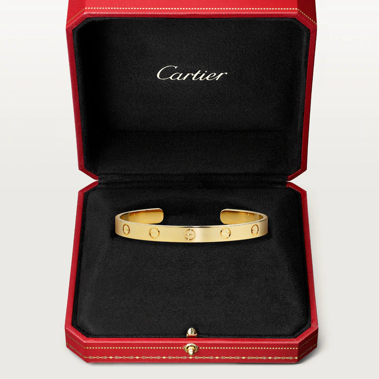 LOVE bracelet yellow gold open