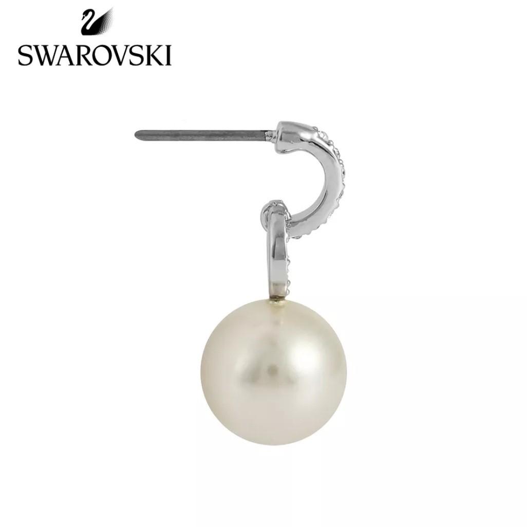 Crystal Pearl Earrings, Asia exclusive