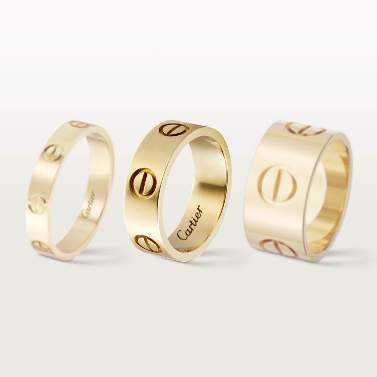 LOVE Ring, Yellow Gold