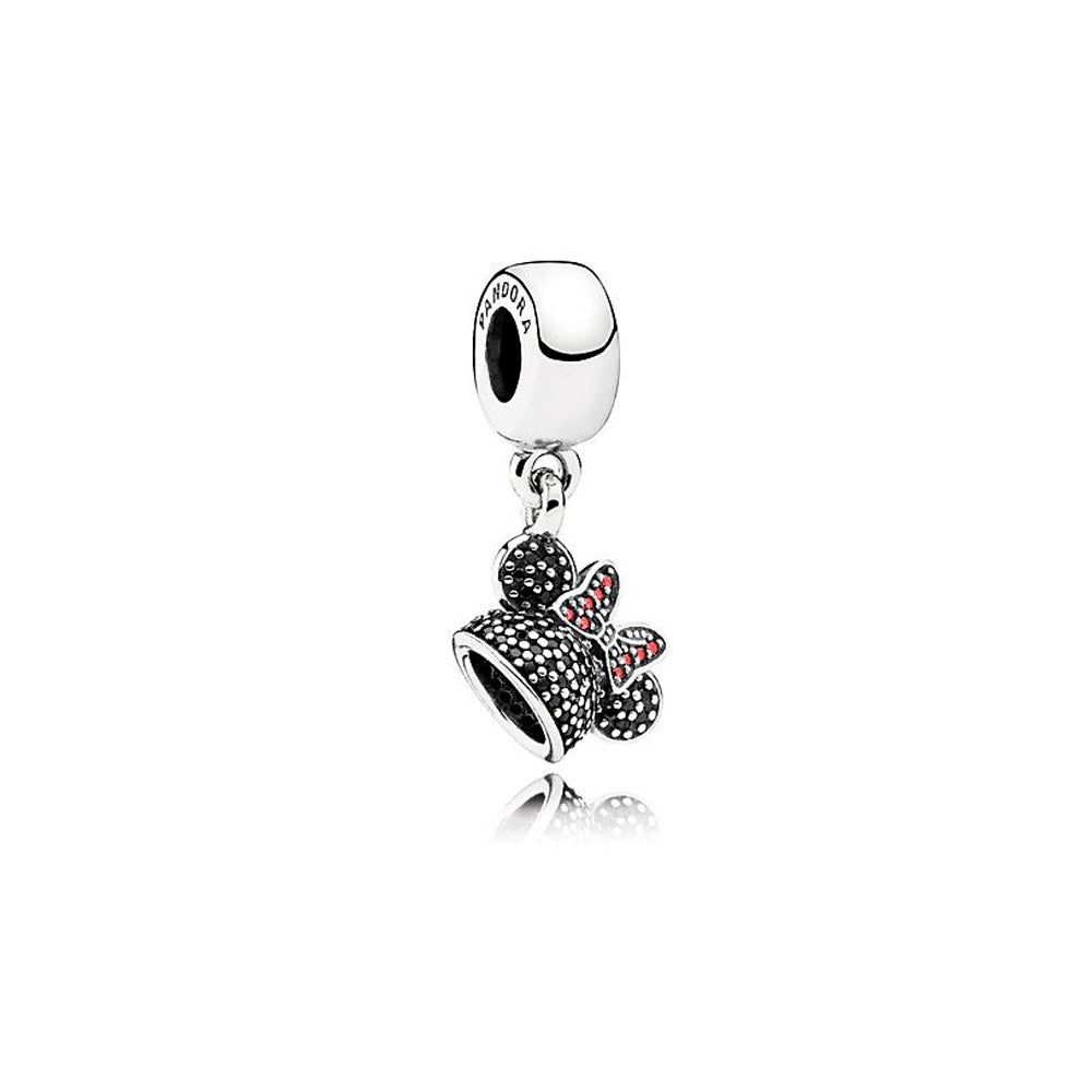 Disney Minnie Mouse Minnie Sparkling Ear Hat Dangle Charm