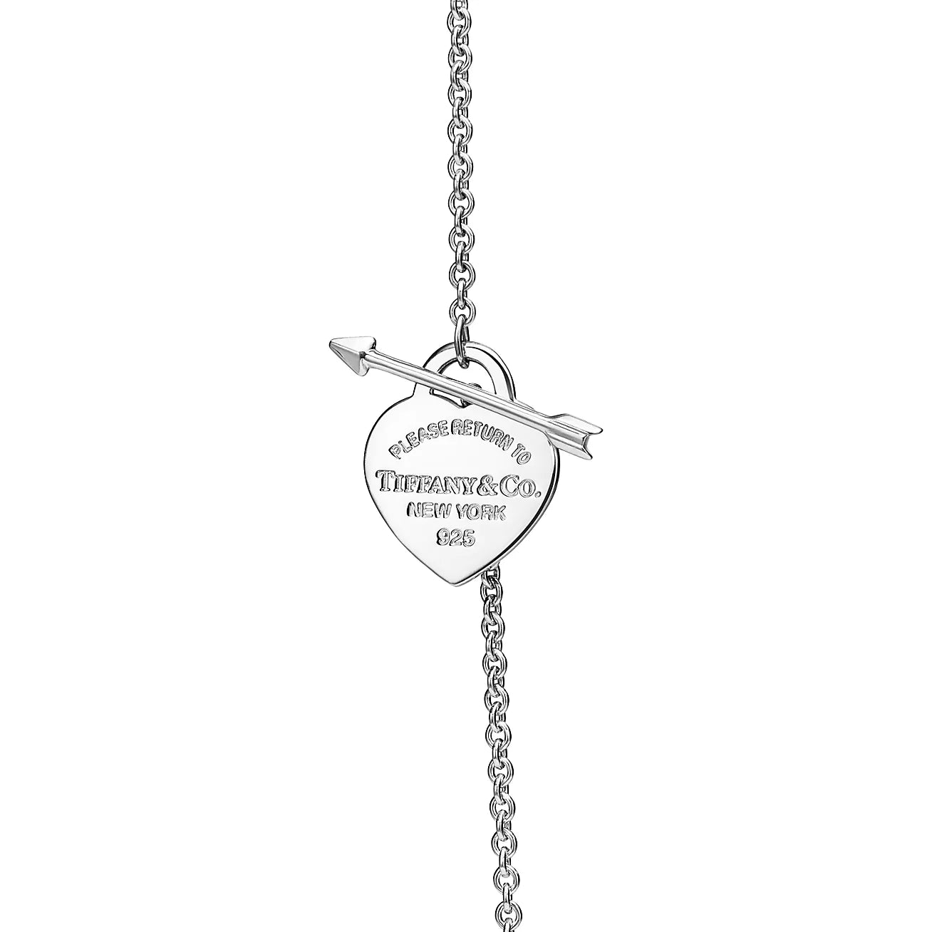 Lovestruck Heart Tag Pendant Necklace