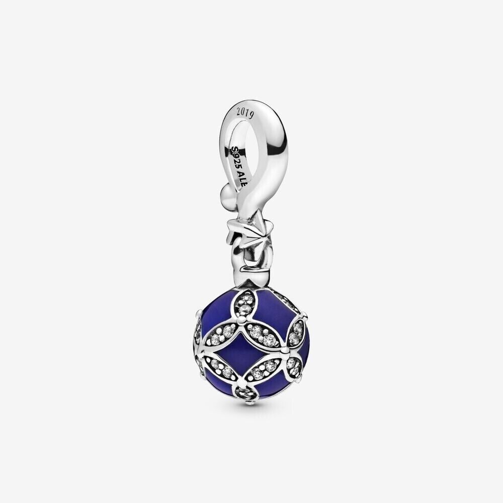 Blue Christmas Ornament Dangle Charm