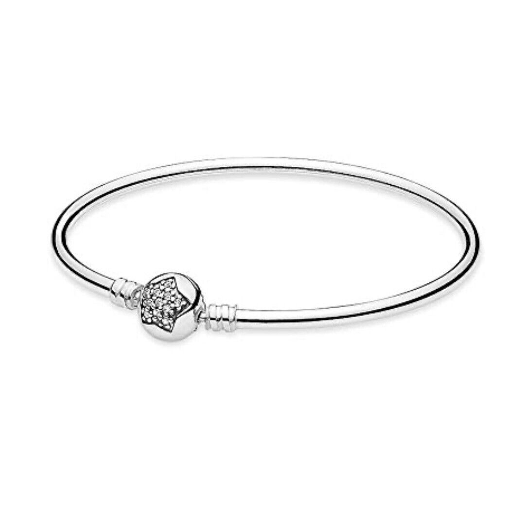 Star Silver Bangle