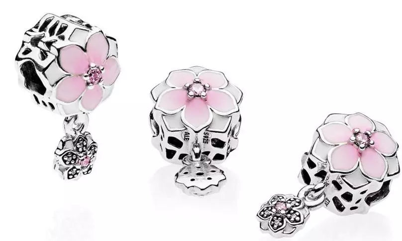 Magnolia Bloom Charm