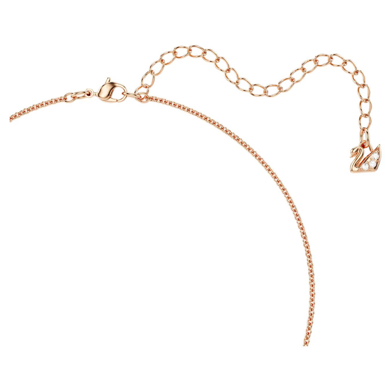 Teddy Pendant Necklace, Bear, Pink, Rose gold-tone plated