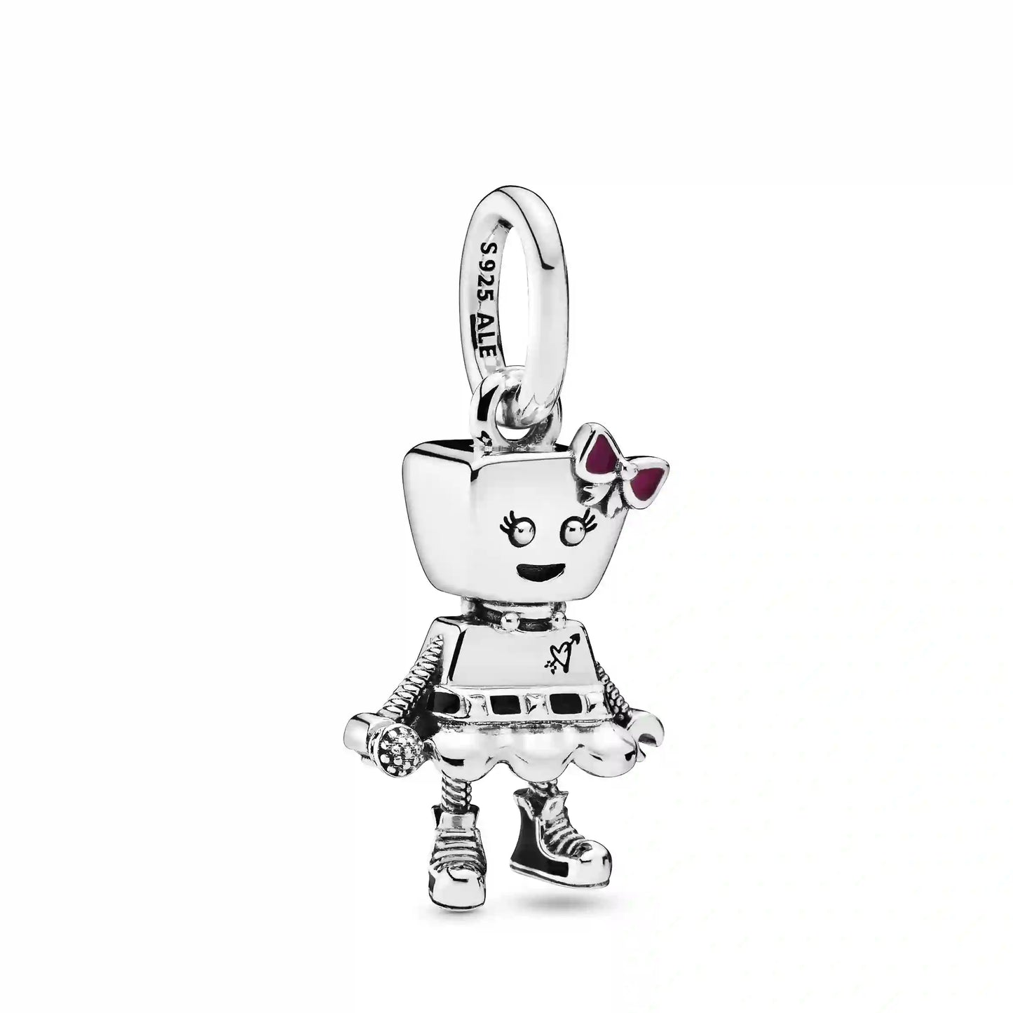 Bella Bot Punk Band Dangle Charm