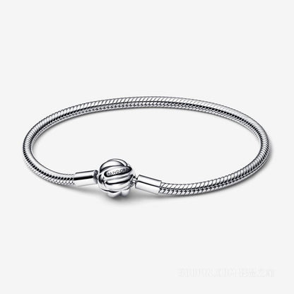 Moments Concentric Knot Snake Chain Bracelet