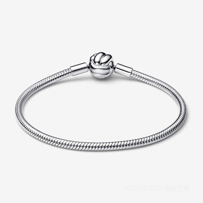 Moments Concentric Knot Snake Chain Bracelet