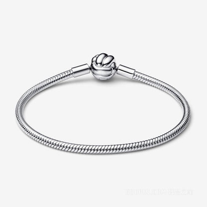Moments Concentric Knot Snake Chain Bracelet