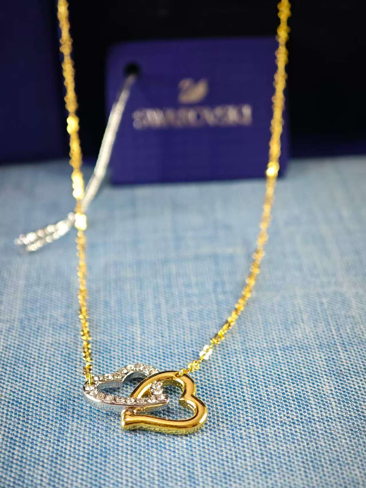 Crystal Match Pendant Necklace