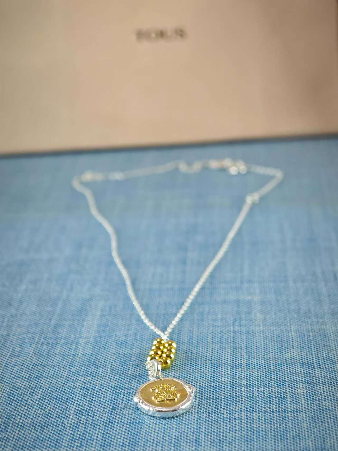 Oceaan Bicolor cameo Necklace