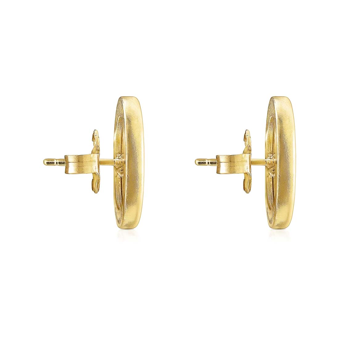 Two-tone Oursin Earrings