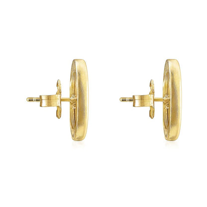 Two-tone Oursin Earrings