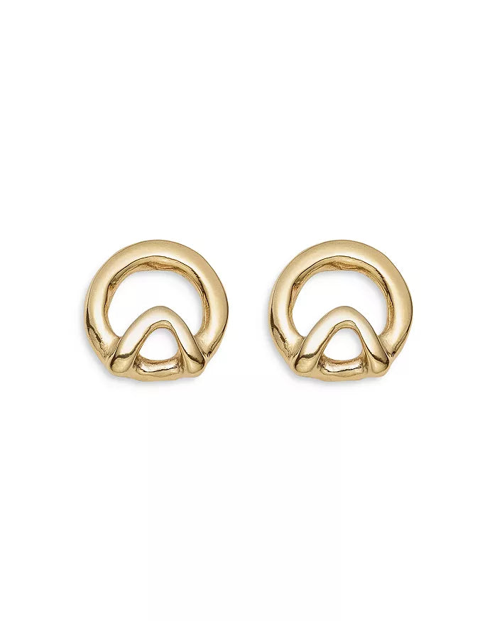 Game Of 3 Triangle & Circle Stud Earrings