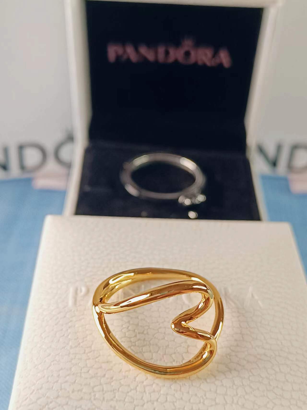 Organically Shaped Heart Ring