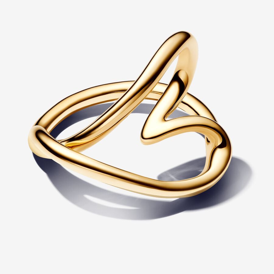 Organically Shaped Heart Ring