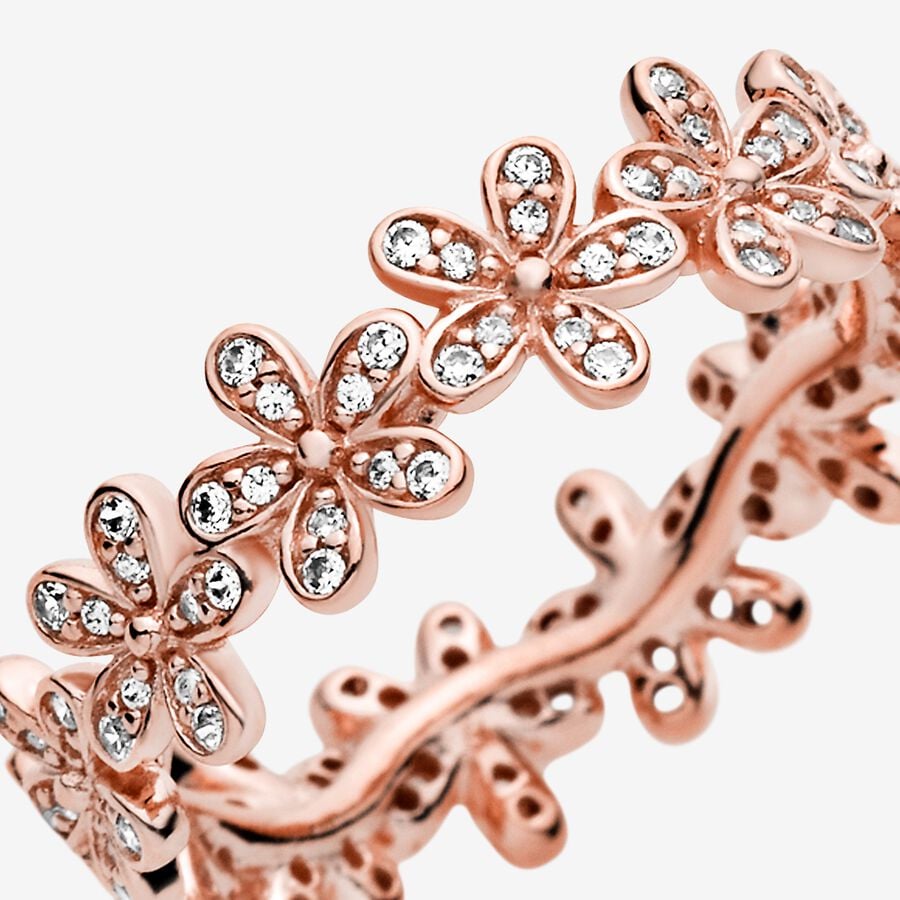 Rose Dazzling Daisy Meadow Ring
