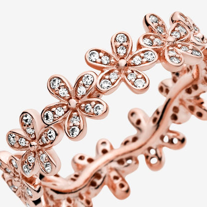 Rose Dazzling Daisy Meadow Ring