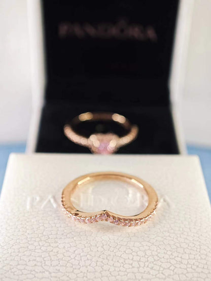 Timeless Wish Sparkling Pink Ring