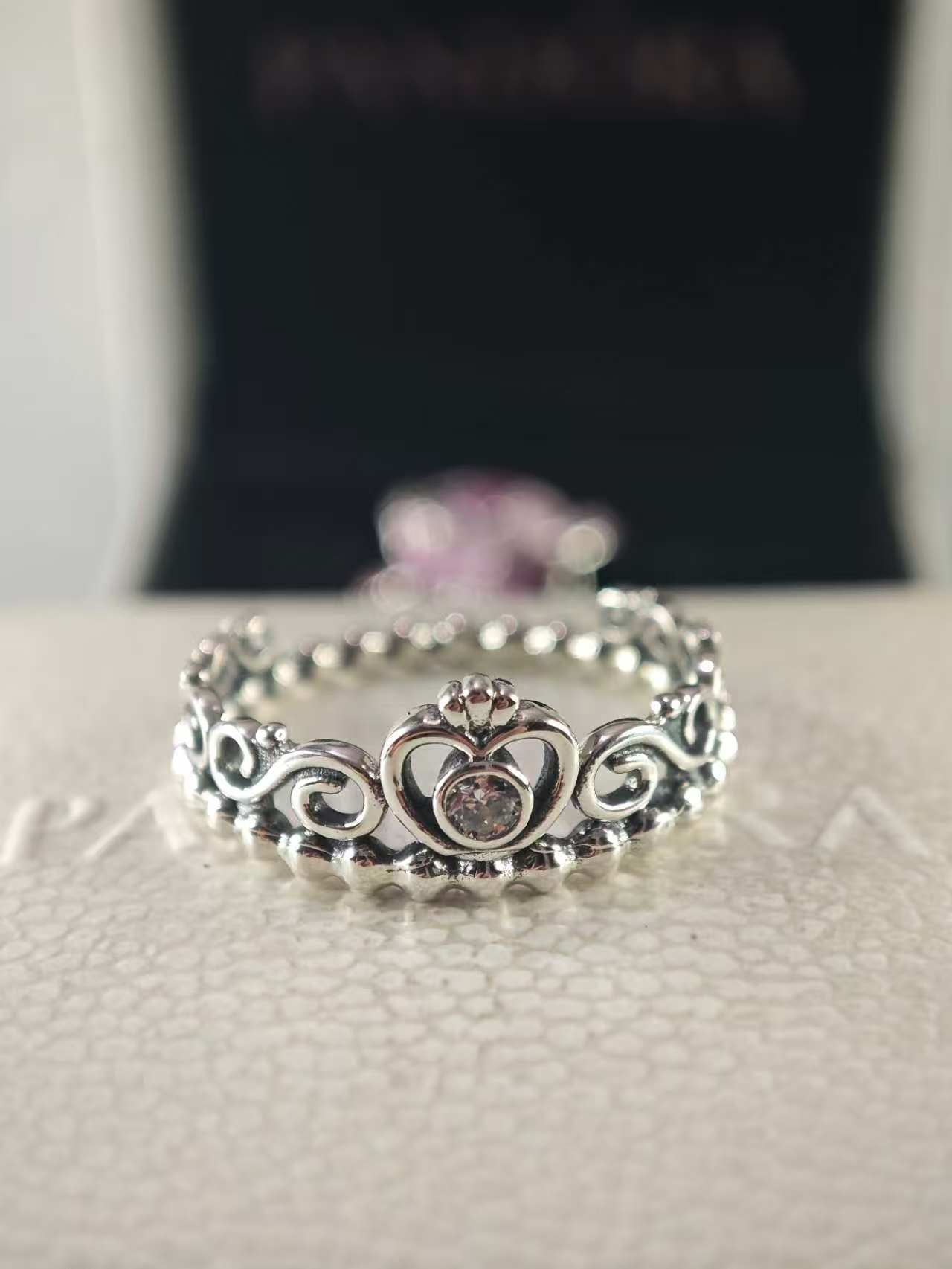 Princess Tiara Crown Ring
