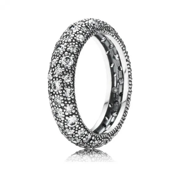 Sterling Silver Cosmic Stars Ring