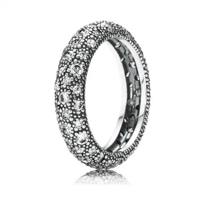 Sterling Silver Cosmic Stars Ring