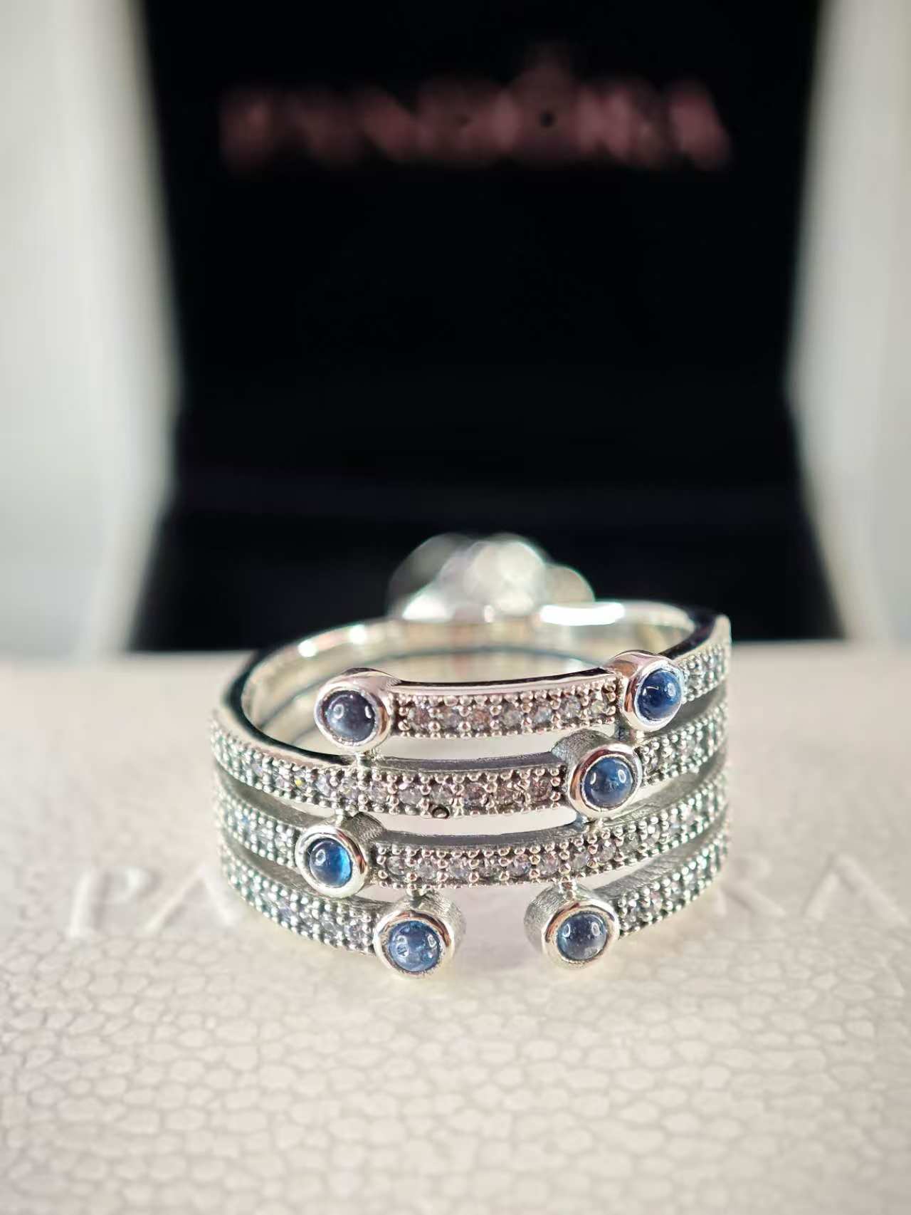 Shimmering Ocean Ring