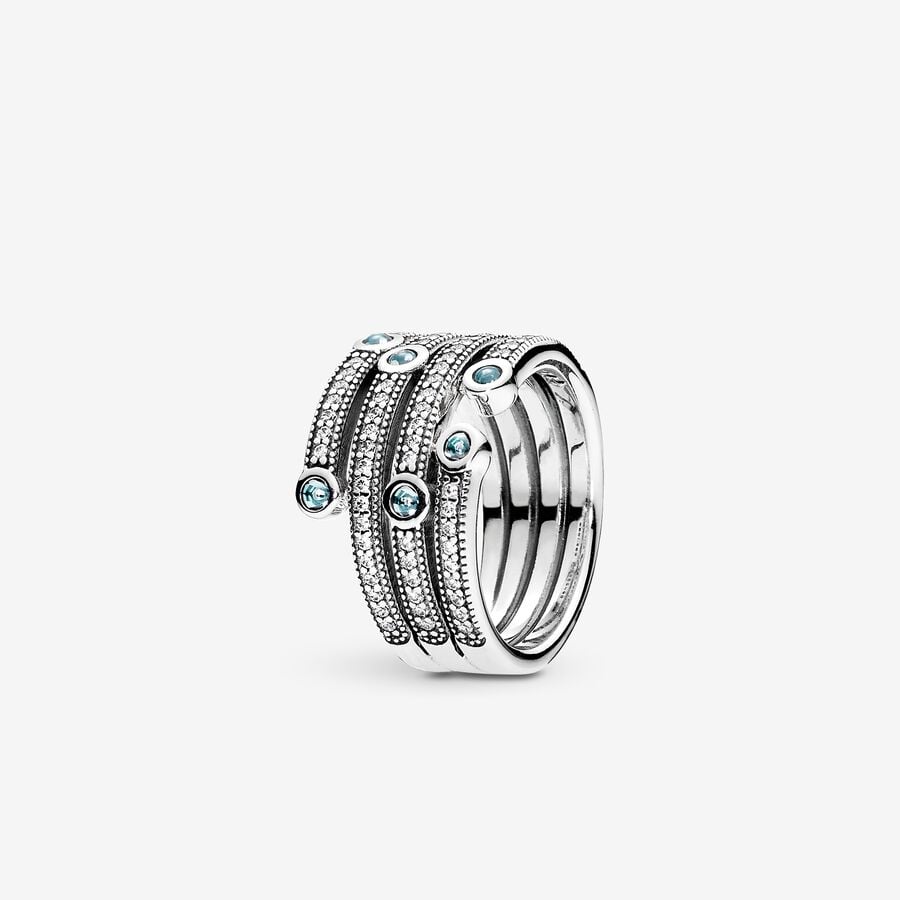 Shimmering Ocean Ring