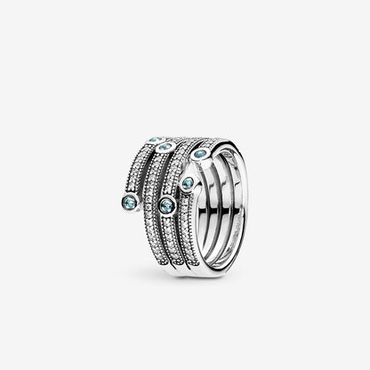 Shimmering Ocean Ring