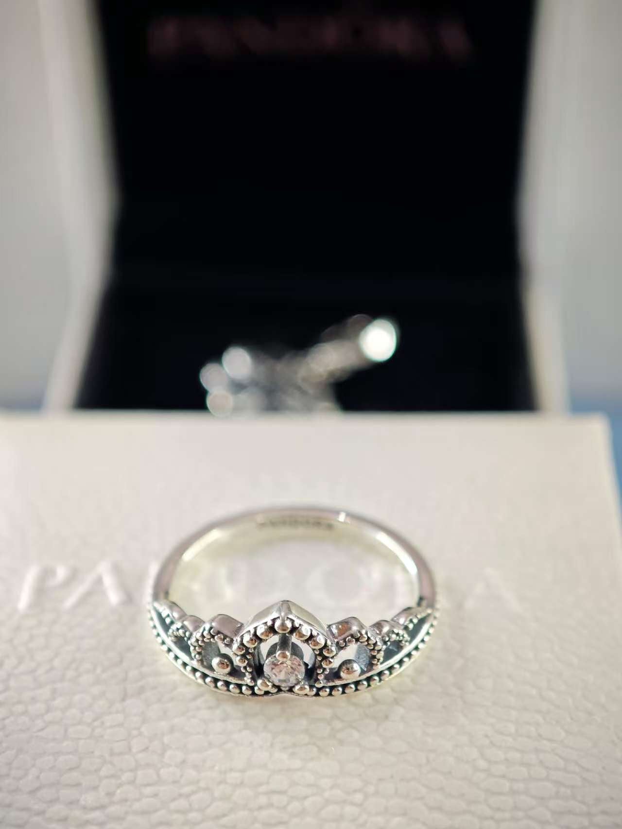 Regal Beaded Tiara Ring
