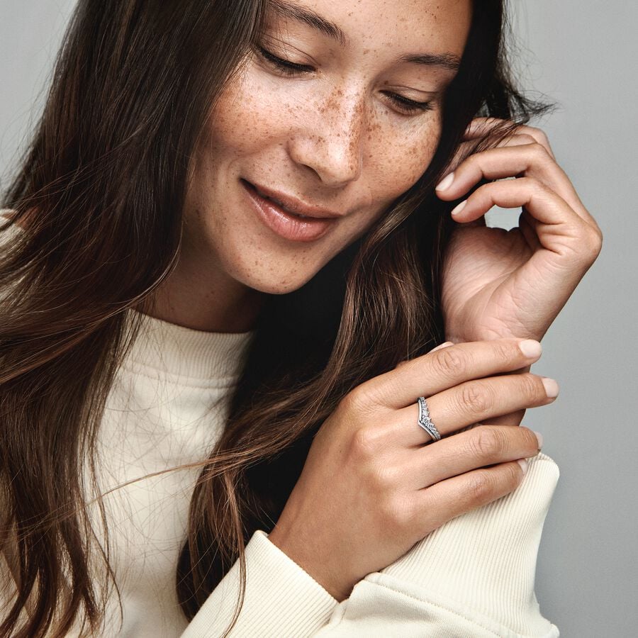 Timeless Wish Floating Pavé Ring