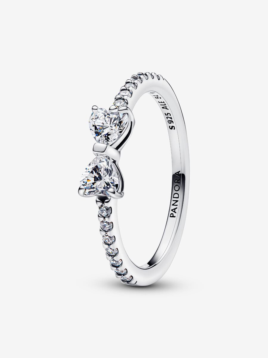 Sparkling Bow Ring