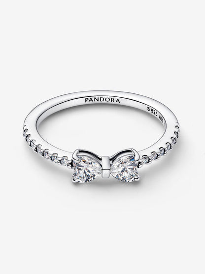 Sparkling Bow Ring