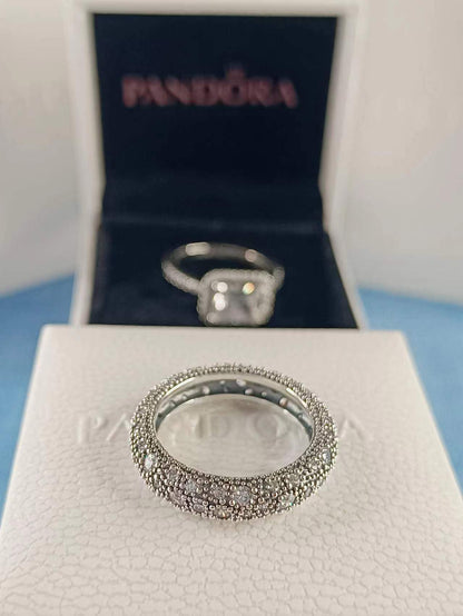 Sterling Silver Cosmic Stars Ring