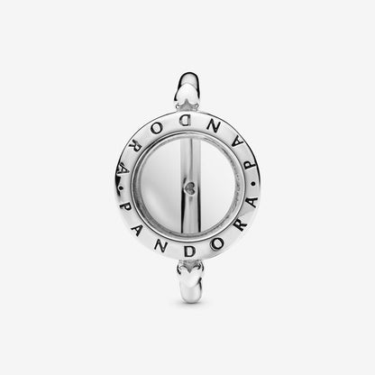 Floating Lockets Logo Ring