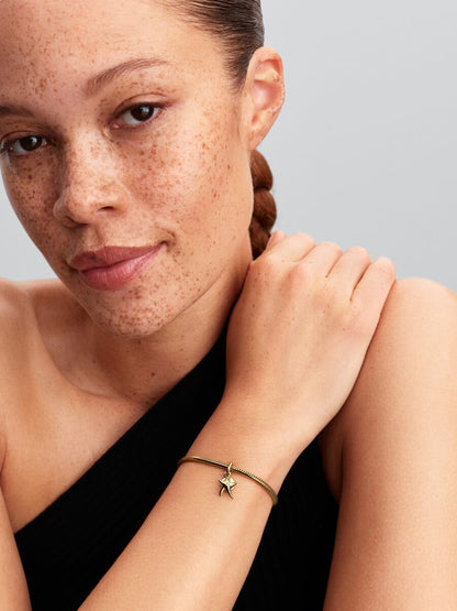 Starfish Double Dangle Charm Gold Plating