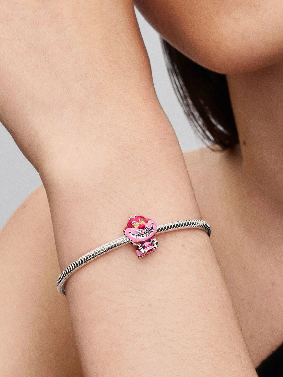Disney Alice in Wonderland Whimsical Cheshire Cat Charm