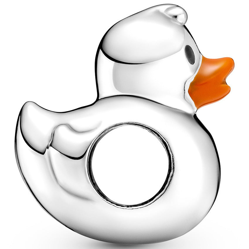 Polished Rubber Duck Charm