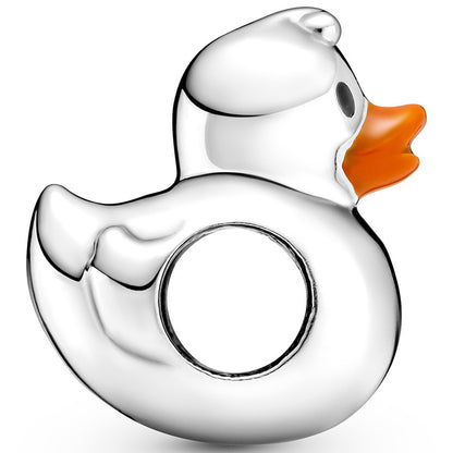 Polished Rubber Duck Charm