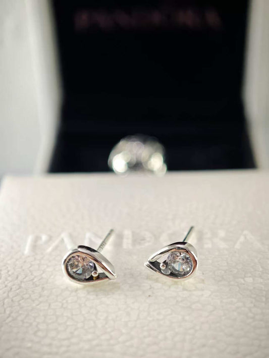Infinite White Gold Lab-grown Diamond Earrings