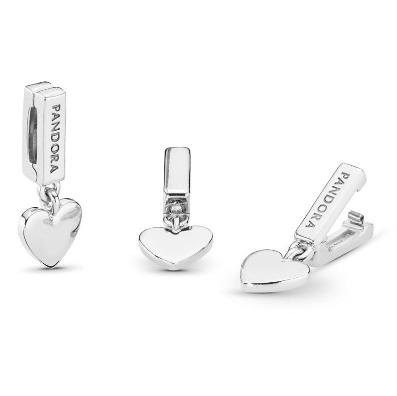 Reflexions Silver Floating Heart