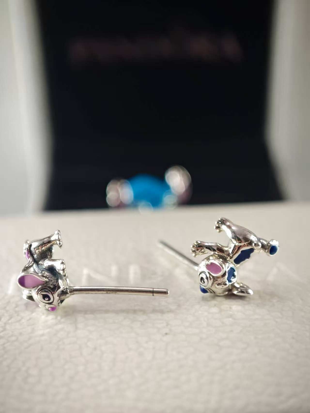 Disney Stitch & Angel Stud Earrings