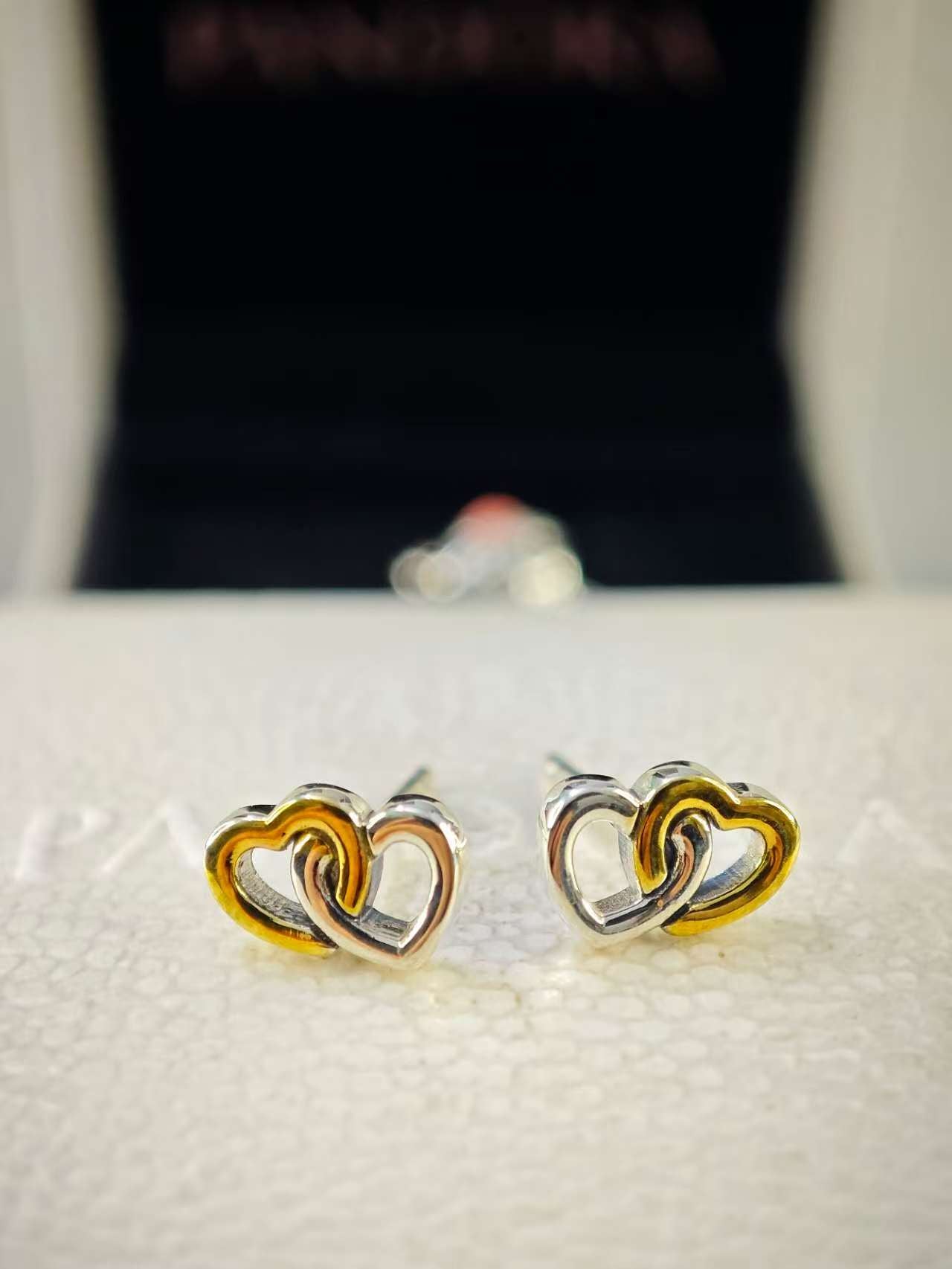 Heart to Heart Earring Studs