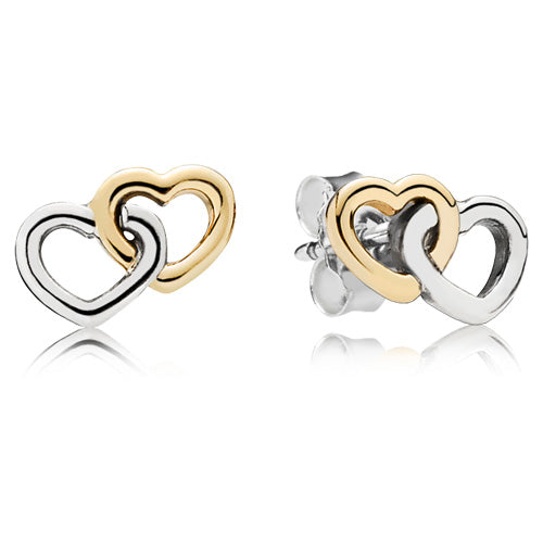 Heart to Heart Earring Studs